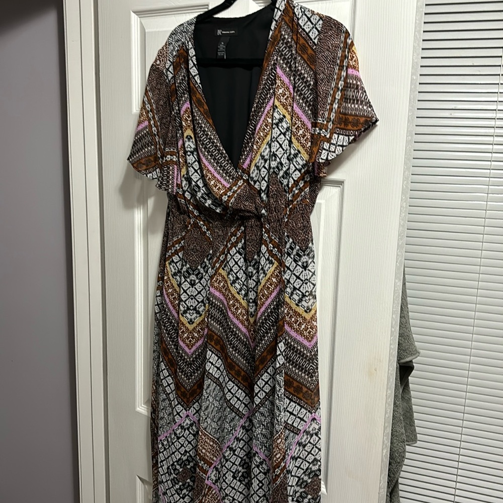 INC international concepts maxi dress size XL